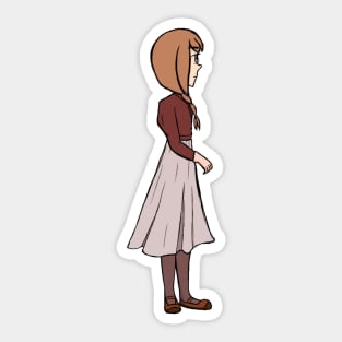 Desert Girl Sticker